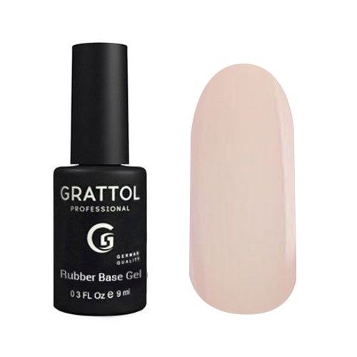 База для ногтей Grattol Rubber Base Camouflage 15, 9 мл GTBC15 - фото 444082