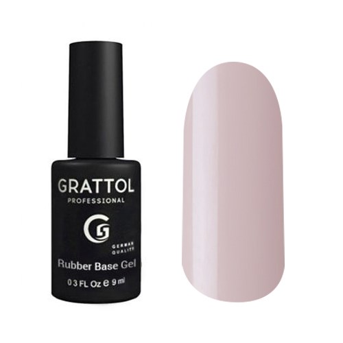 База для ногтей Grattol Rubber Base Camouflage 4, 9 мл GTBC4 - фото 444108