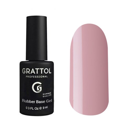 База для ногтей Grattol Rubber Base Camouflage 7, 9 мл GTBC7 - фото 444117