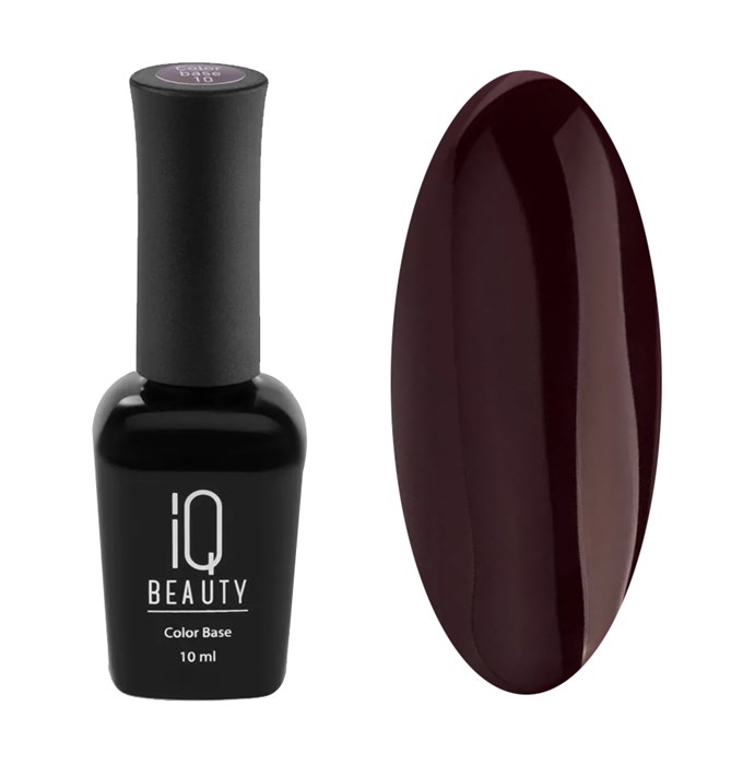 База для ногтей IQ Beauty Color base 10 Glamours absolute, 10 мл IQGPCB10 - фото 444217