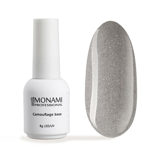 База для ногтей Monami Base Аurora Gray, 8 мл mi/bag8 - фото 444456