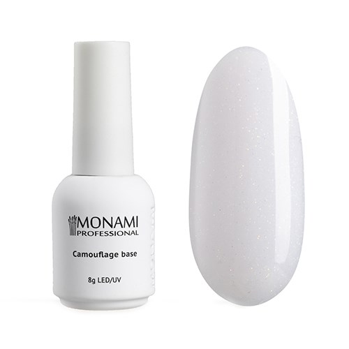 База для ногтей Monami Camouflage base Вloom Shine, 8 мл mi/cbbs8 - фото 444576