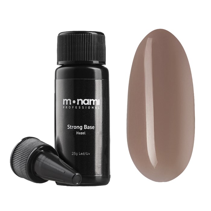 База для ногтей Monami Strong Base Hazel, 25 мл mi/0424 - фото 444716