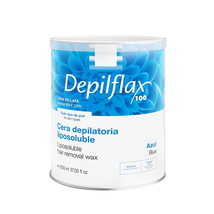 Воск для депиляции  Depilflax Азулен/CERA AZUL в банке, 800 г 900670 - фото 446727