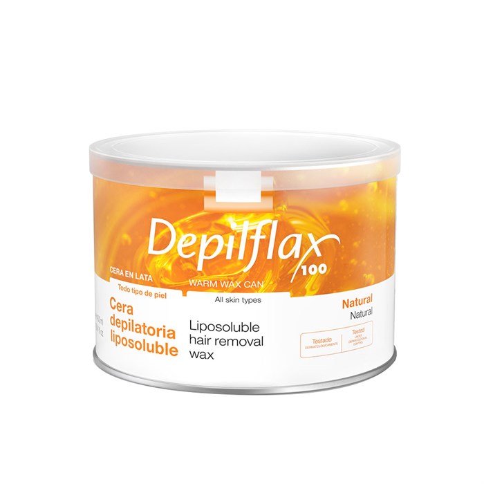 Воск для депиляции  Depilflax Натуральный/NATURAL в банке, 400 г 900700 - фото 446733