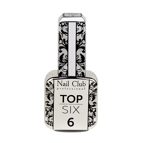 Гель-лак Nail Club закрепляющий Top 6 матовый, 18 мл nc/Top6 - фото 456359