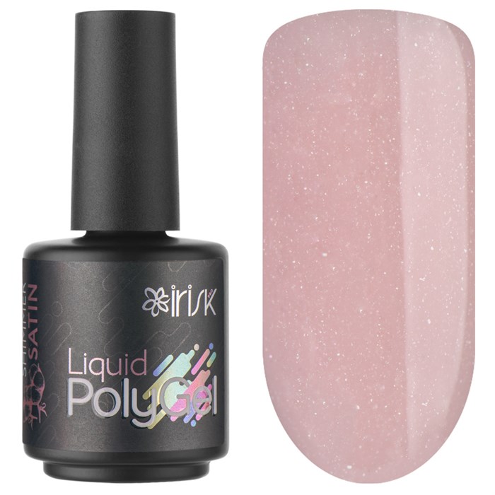 Жидкий полигель IRISK Liquid PolyGel 11 Shimmer Satin, 18 мл М130-95-11 - фото 464041