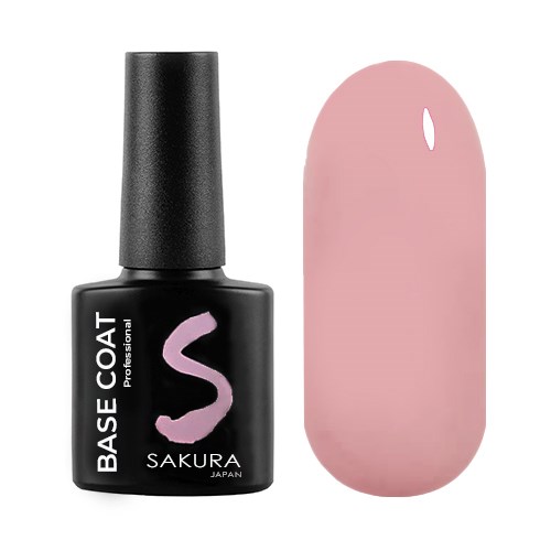 Камуфлирующая база для ногтей Sakura Nude base 47, 8 мл snb47. - фото 465674