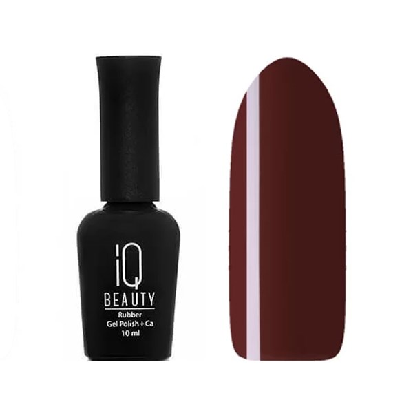 Каучуковый гель-лак IQ BEAUTY №104 с кальцием, 10 мл,  INFLUENCER Fortitude IQGP104 - фото 466400