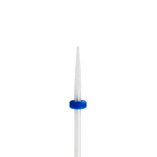 Керамическая фреза 3/32 Small Cone M средняя (синяя) насечка, Ø0,23 см, конус km/ZL054 - фото 466815