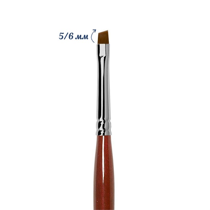 Кисть Roubloff синтетика наклонная №04 (5/6мм) GN63R-4 - фото 467065