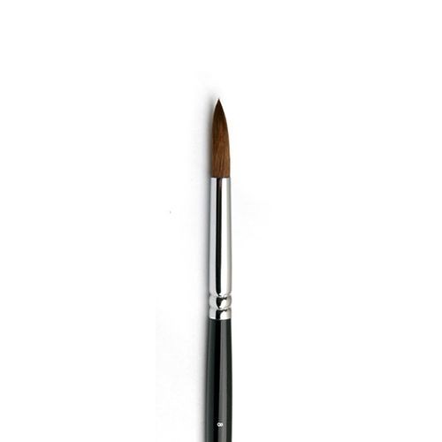 Кисть для акрила Sable Round NCR 8 ruNail 0160 - фото 467194