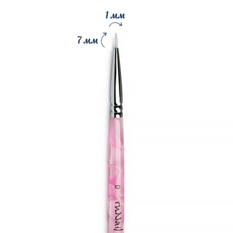 Кисть для геля ruNail Designer GMR №0 0197