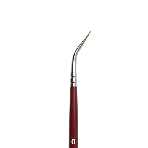 Кисть круглая сгиб из волоса колонка №00 Roubloff DK13Z-00 - фото 468243