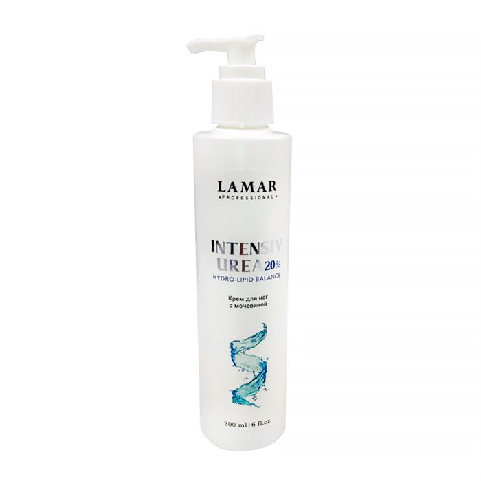 Крем для ног LAMAR Professional с мочевиной Intensiv urea 20%, 200 мл L0121 - фото 469176