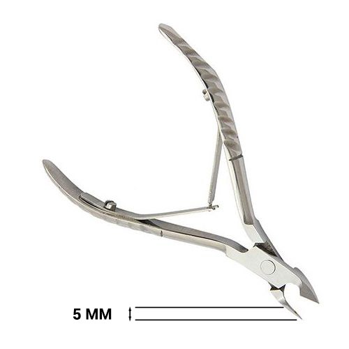 Кусачки для кутикулы Metaleks профессиональные, двойная пружина,ажурные, 5 мм RCN-125/5 - фото 469721