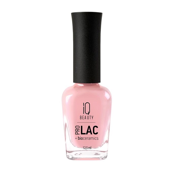 Лак для ногтей IQ Beauty укрепляющий с биокерамикой PROLAC+bioceramics, 12,5 мл (012 Oh, Rosie!) IQNP012 - фото 470206