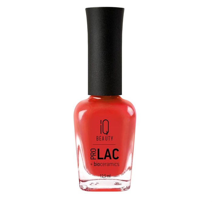 Лак для ногтей IQ Beauty укрепляющий с биокерамикой PROLAC+bioceramics, 12,5 мл 21 Like red lipstick IQNP021 - фото 470411