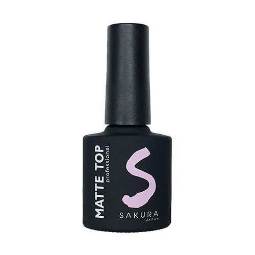 Матовый топ для ногтей Sakura Matte Top Coat, 8 мл Top003 - фото 472370