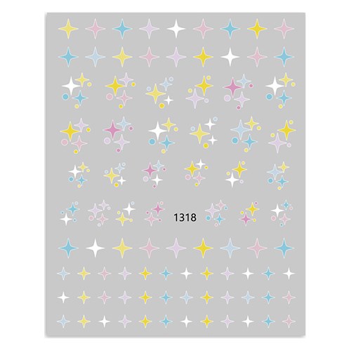 Наклейки Joyful Nail Sky №1318 JO-1318 - фото 473928