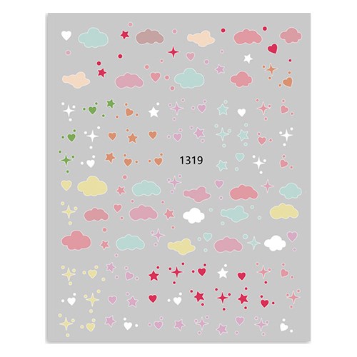 Наклейки Joyful Nail Sky №1319 JO-1319 - фото 473931
