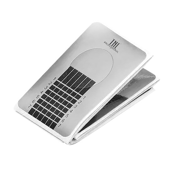 Одноразовые формы TNL узкие, серебро, 10 шт. 7-03-05-tnl - фото 475724
