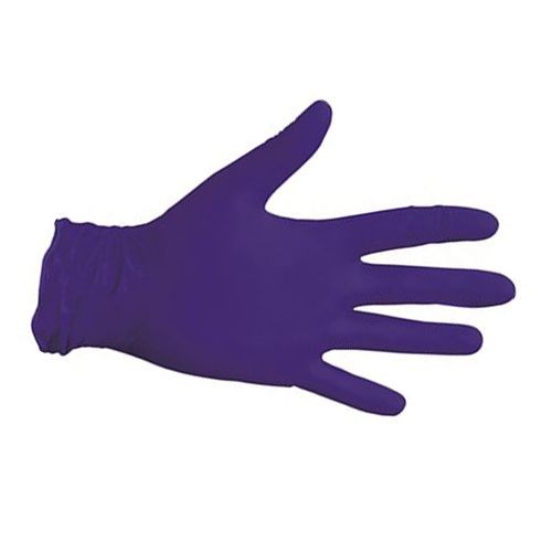 Перчатки нитриловые фиолетовые NitriMax-Nitrile, размер L , 100шт/упк NLF - фото 477000