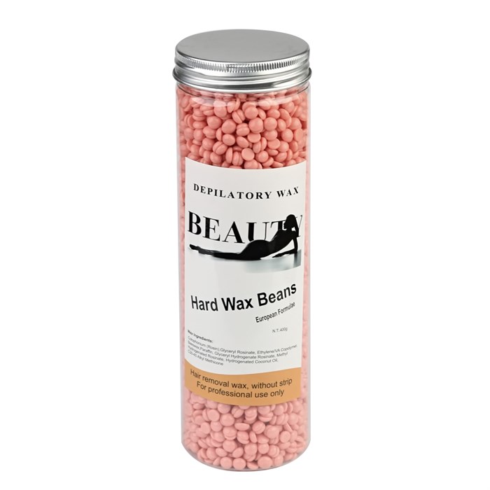 Пленочный воск в гранулах Hard Wax Beans, Pink, 400 г HWB/P400 - фото 479864