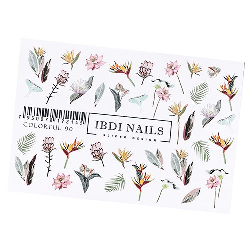 Слайдер дизайн IBDI Nails COLORFUL №90 id/COLORFUL90 - фото 483166