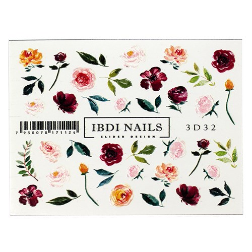 Слайдер-дизайн IBDI Nails 3D-32 id/3D-32 - фото 484140