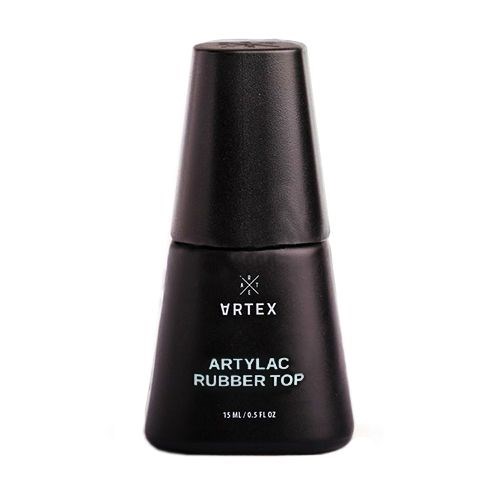 Топ для ногтей ARTEX Artylac rubber top без липкого слоя, 15 мл ax/tr - фото 488585