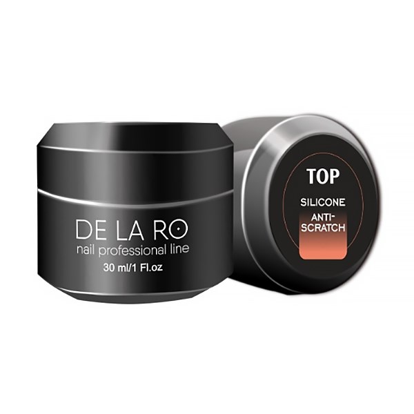 Топ для ногтей Delaro Silicone Anti-Scratch анти-царапины, 30 мл Del/TSAS30 - фото 488696