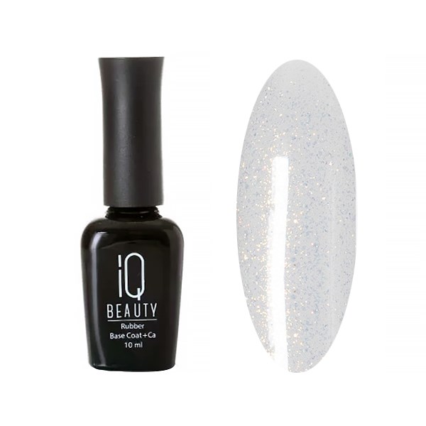 Топ для ногтей IQ BEAUTY Gold shimmer top #107 глянцевый с шиммером , 10 мл IQGPTEF02 - фото 488838