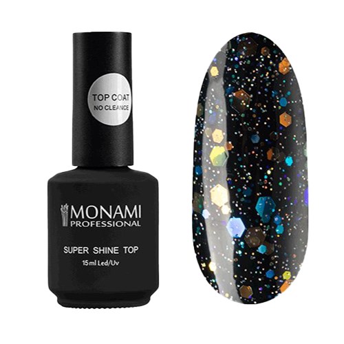 Топ для ногтей Monami Super Shine top CRUSH, 15 мл mi/tcr15 - фото 489060