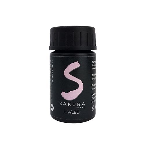 Топ для ногтей Sakura Super Shine Top Coat Non Wipe без липкого слоя, 14 мл Top014 - фото 489285