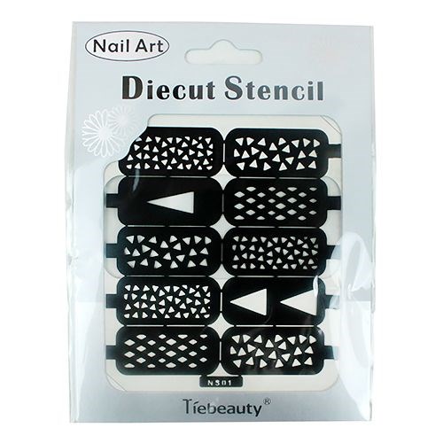 Трафарет для ногтей Diecut Stencil в ассортименте di/st-NS01 - фото 489521