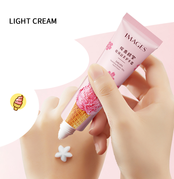Увлажняющий крем для рук IMAGES Ice Cream Sakura, 30 г IMA/XXM81945 - фото 490002