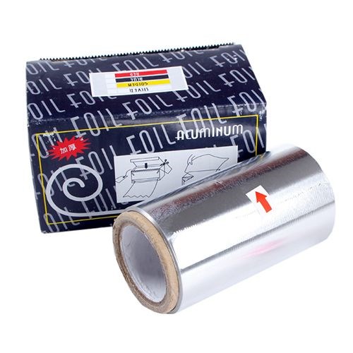 Фольга с отрывным лезвием 10 см х 50 м (Серебро) Hc/F10-50 - фото 491076