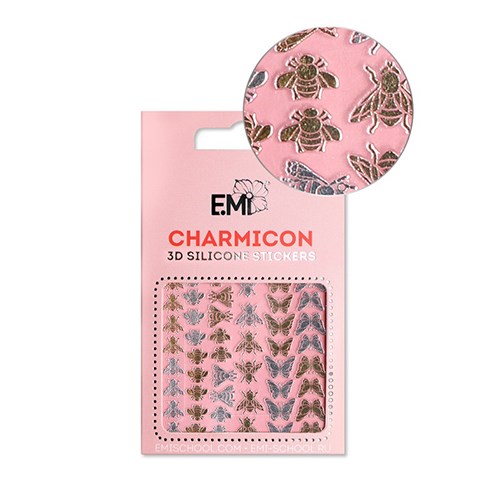 E.Mi 3D-стикеры №110 Насекомые Charmicon CSS192 - фото 494391