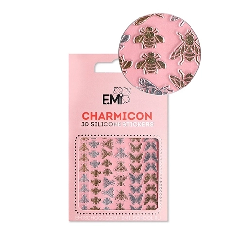 E.Mi 3D-стикеры №110 Насекомые Charmicon CSS192