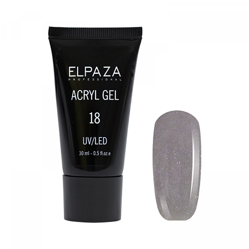 Акригель Elpaza Professional №18 Acryl Gel, 30 мл ep/Ak-18