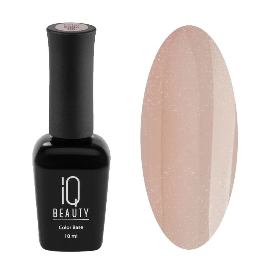 База для ногтей IQ Beauty Color base 08 Keep shining, 10 мл IQGPCB08