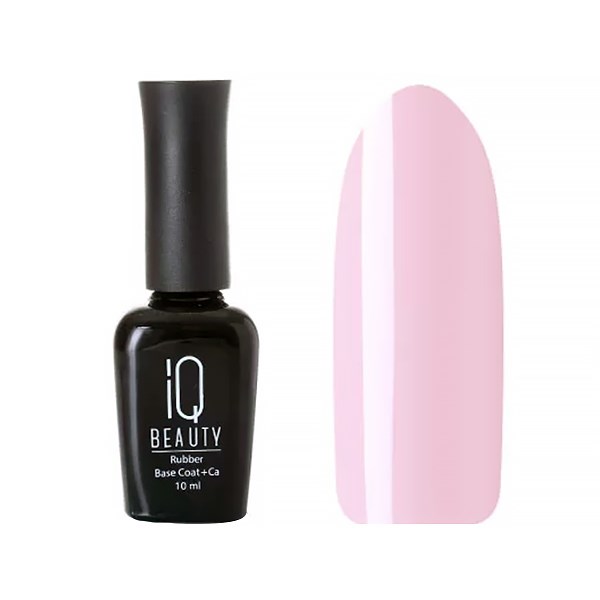 База для ногтей IQ Beauty с кальцием, камуфлирующая, цвет: натуральный, 10 мл IQNB01 - фото 497954