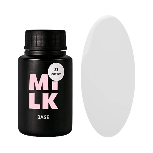 База для ногтей Milk камуфлирующая Cotton 23, 30 мл M23-30