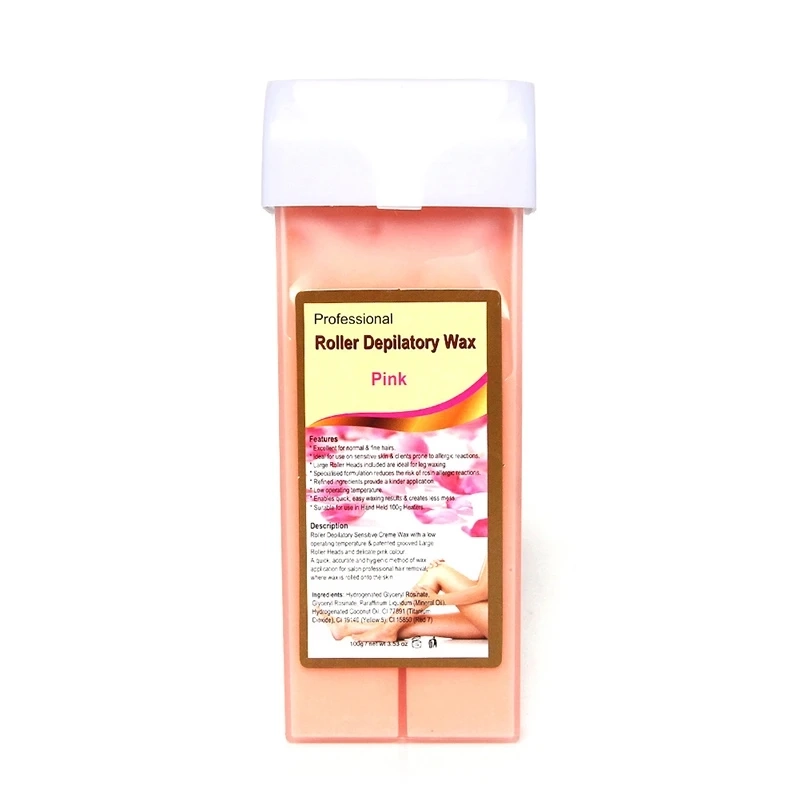 Воск в картридже Roller Depilatory Wax, Pink, 100 г RDW/P100