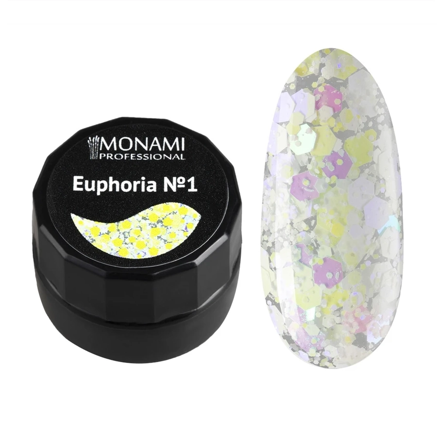 Гель-лак Monami Euphoria №1, 5 г mi/0059