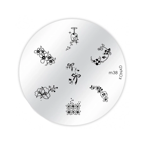 Диск для стемпинга Konad M38 plateM38