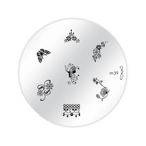 Диск для стемпинга Konad M39 plateM39