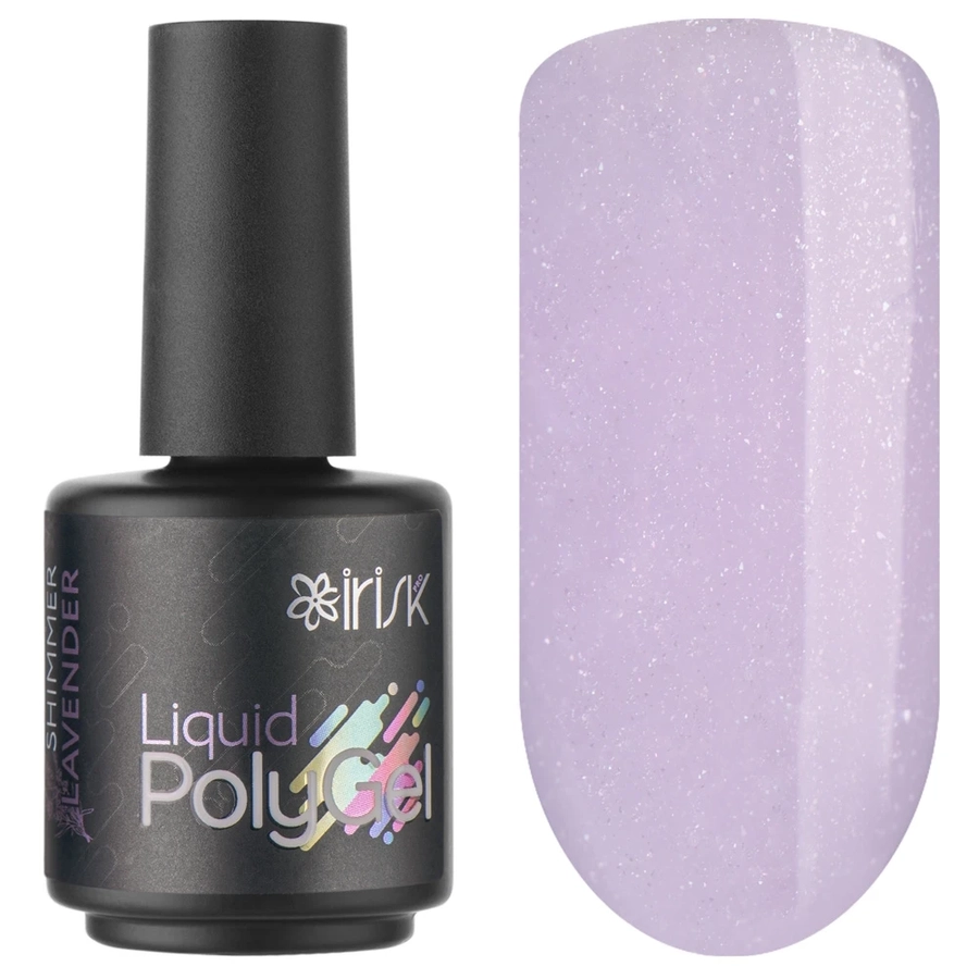 Жидкий полигель IRISK Liquid PolyGel 08 Shimmer Levender, 18 мл М130-95-08