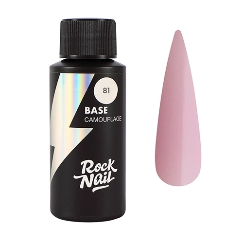Камуфлирующая база для ногтей RockNail 81 Orchid Petal, 30 мл RN/81-30
